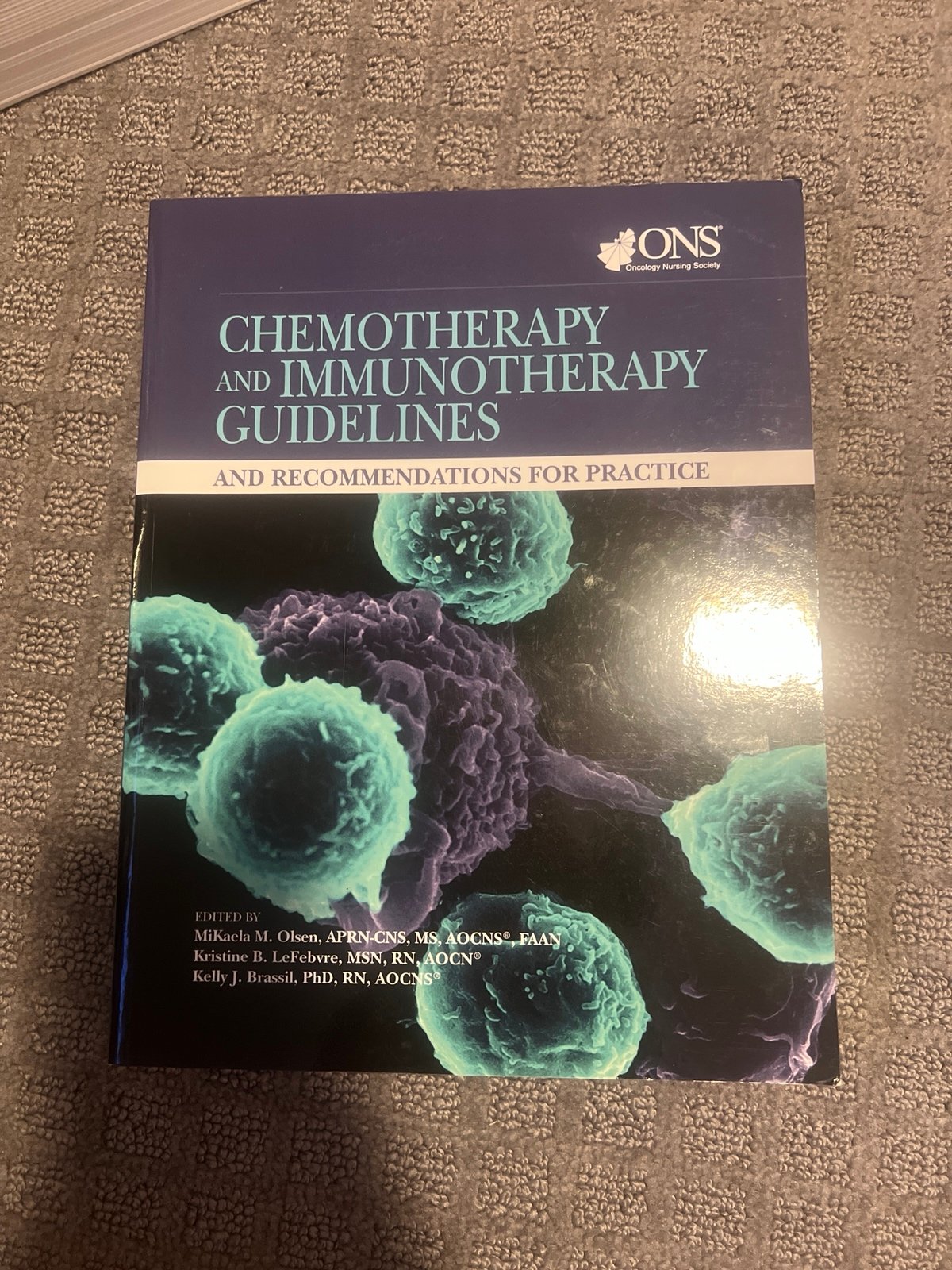 Chemotherapy and immunotherapy Guidelines