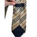 Burberry London Men's Beige Regimental Stripe 100% Silk Tie Italy 59 Classic