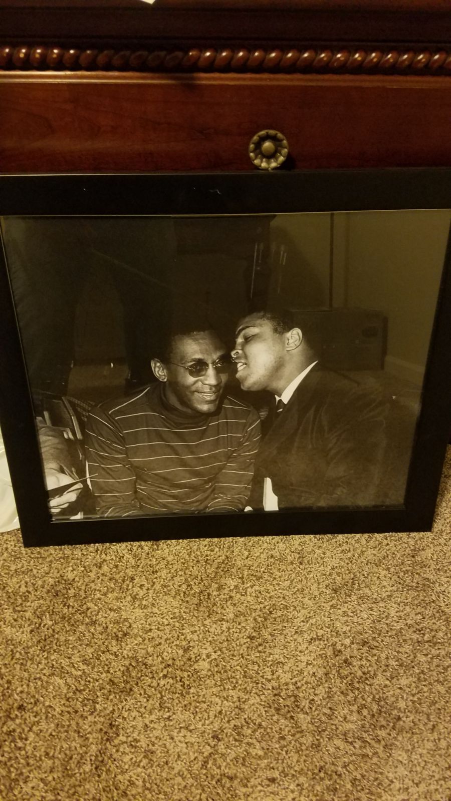 Rare photograph Bill Cosby and Muhammad