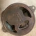 Antique brass fire, alarm bell