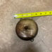 Antique brass fire, alarm bell