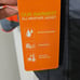 The Children's Place Boy's Orange & Gray Printed 3-IN-1 Jacket Size 6-9 Mos.