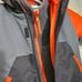 The Children's Place Boy's Orange & Gray Printed 3-IN-1 Jacket Size 6-9 Mos.