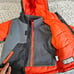 The Children's Place Boy's Orange & Gray Printed 3-IN-1 Jacket Size 6-9 Mos.
