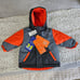 The Children's Place Boy's Orange & Gray Printed 3-IN-1 Jacket Size 6-9 Mos.