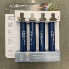 NEW LifeStraw Personal Water Filter 4 PACK for Hiking Travel Emergency