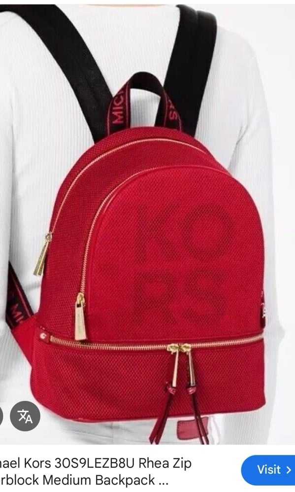 BNWT Michael Kors Mini Backpack