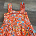 Roller Rabbits girls orange floral dress 2