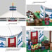 LEGO Compatible Mongolian Ger 778 Piece (No Box)