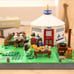 LEGO Compatible Mongolian Ger 778 Piece (No Box)