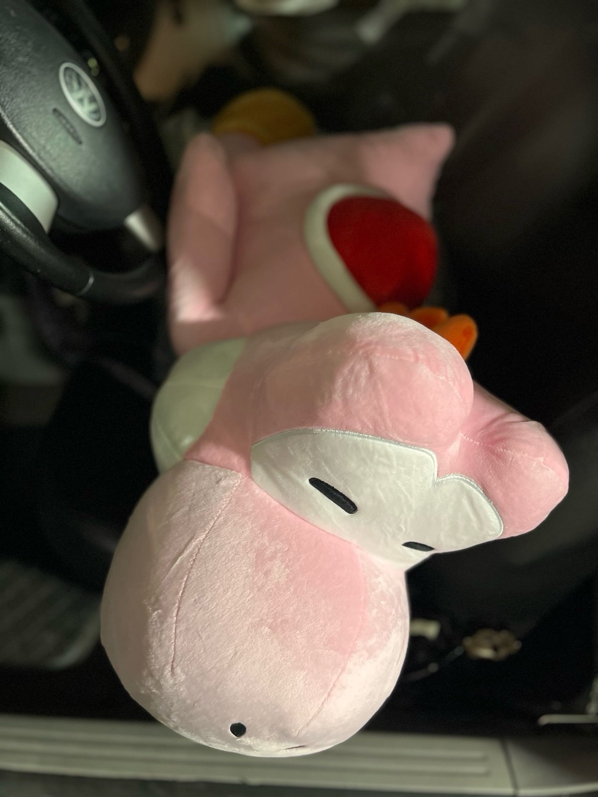 Jumbo Pink Yoshi Plush