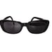 Sunspree Vintage 70s Black Plastic Frames Sunglasses Eyewear 1107