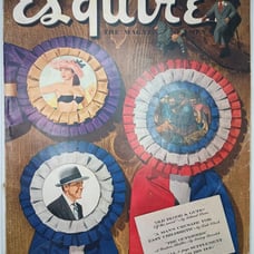 VTG Esquire Magazine 1949 October The Magazine For Men