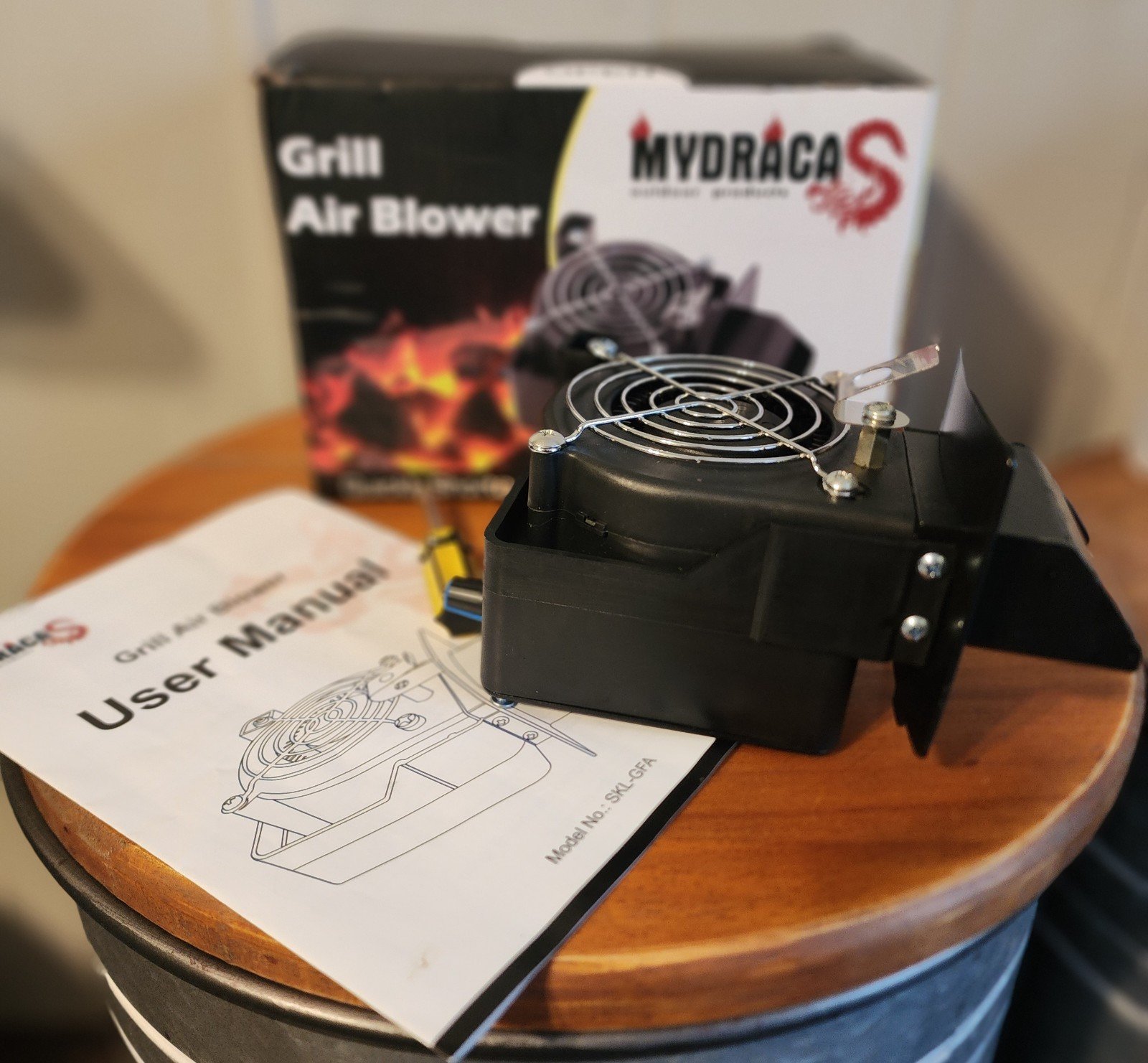 Mydracas Grill Air Blower