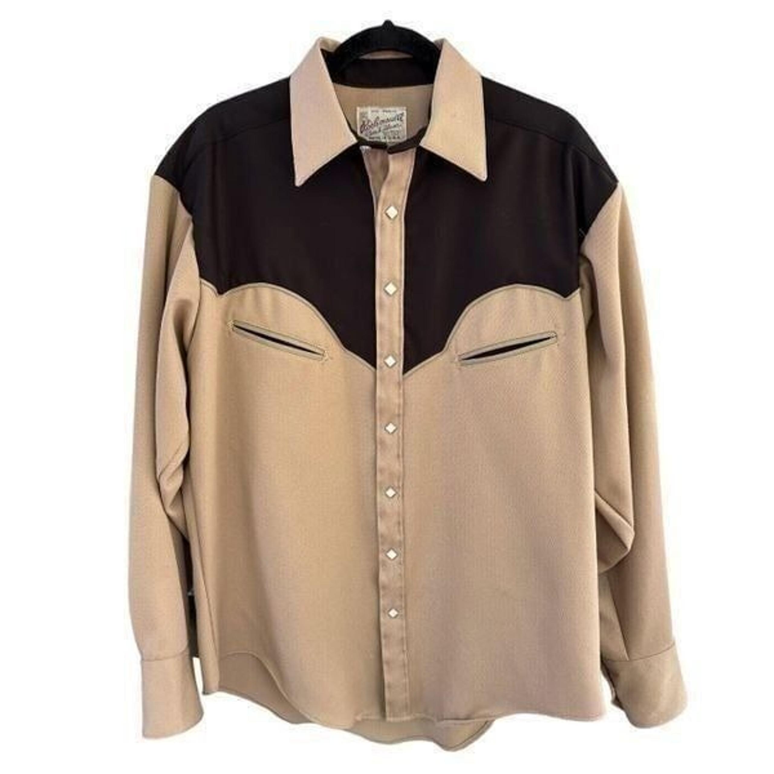 Tru-West Rockmount Ranchwear Vintage Western Shirt Tapered Diamond Snap Size L