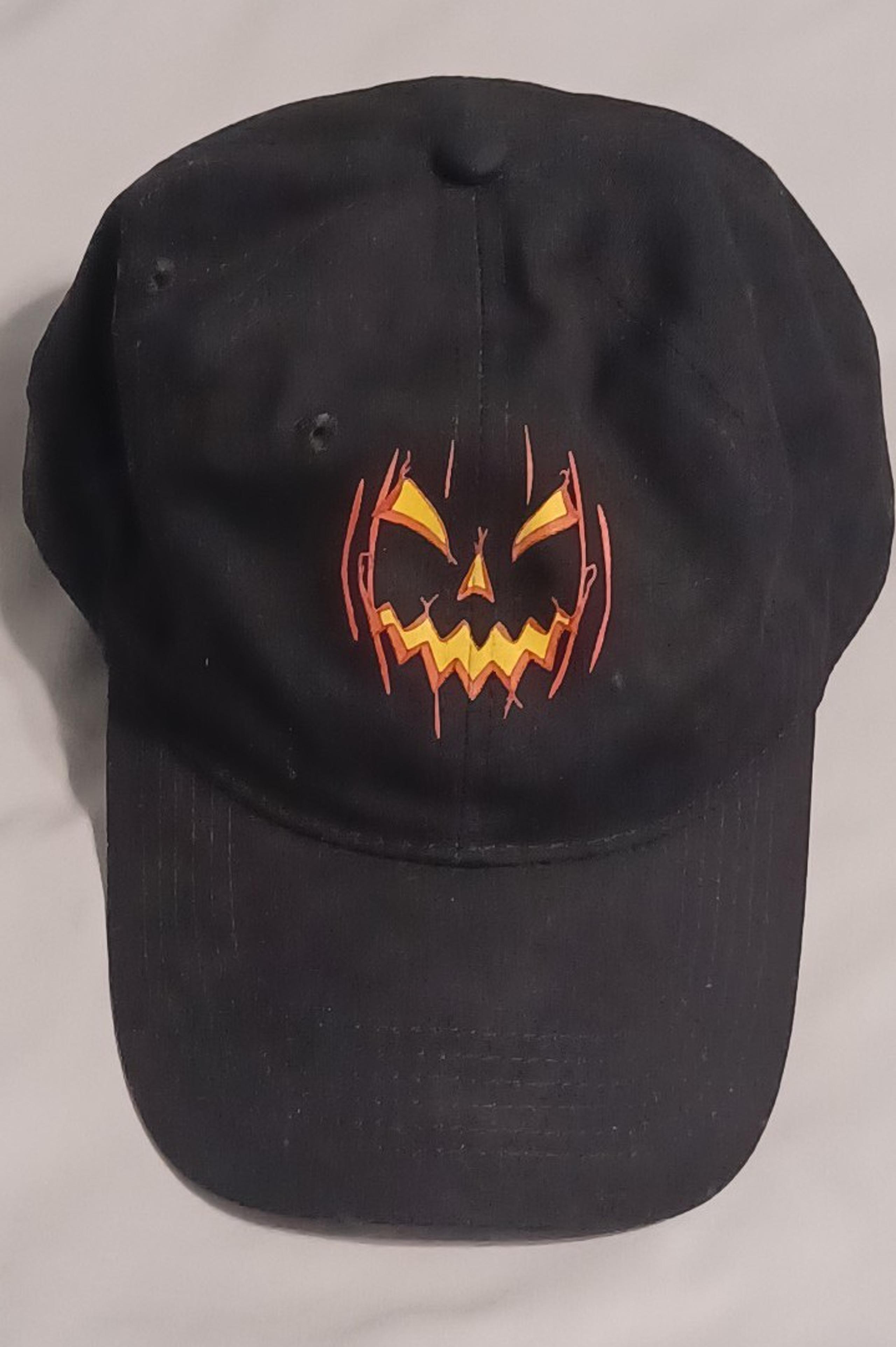 Too loud jack o lantern ballcap