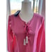 Cabana Life xTalbots Lace Up Tunic Dress Cover Up Top Pink Sz S Runs Small NWT