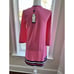 Cabana Life xTalbots Lace Up Tunic Dress Cover Up Top Pink Sz S Runs Small NWT