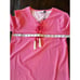 Cabana Life xTalbots Lace Up Tunic Dress Cover Up Top Pink Sz S Runs Small NWT