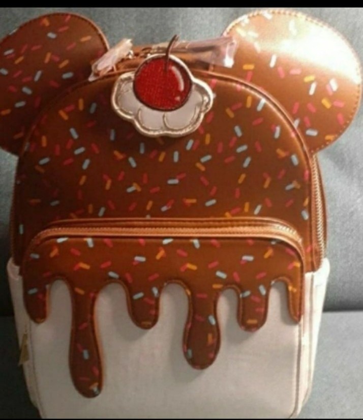 Disney Danielle Nicole Popsicle Ice Cream with Cherry Mini Backpack
