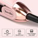 Terviiix Titanium Flat Iron Hair Straightener, Curler, Styler 1-3/4 Inch Pink