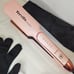 Terviiix Titanium Flat Iron Hair Straightener, Curler, Styler 1-3/4 Inch Pink