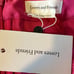 Lovers + Friends Satin Wide Leg Pant Barbie Pink XS Trouser High Rise 228 NEW