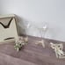 Bride & Groom Glasses Wedding Gifts Hearts Arrows Wedding Lily of the Valley