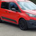 Black Skin Covers Hub Caps Set 4 FOR 2014-2022 Ford Transit Connect 16 Wheel