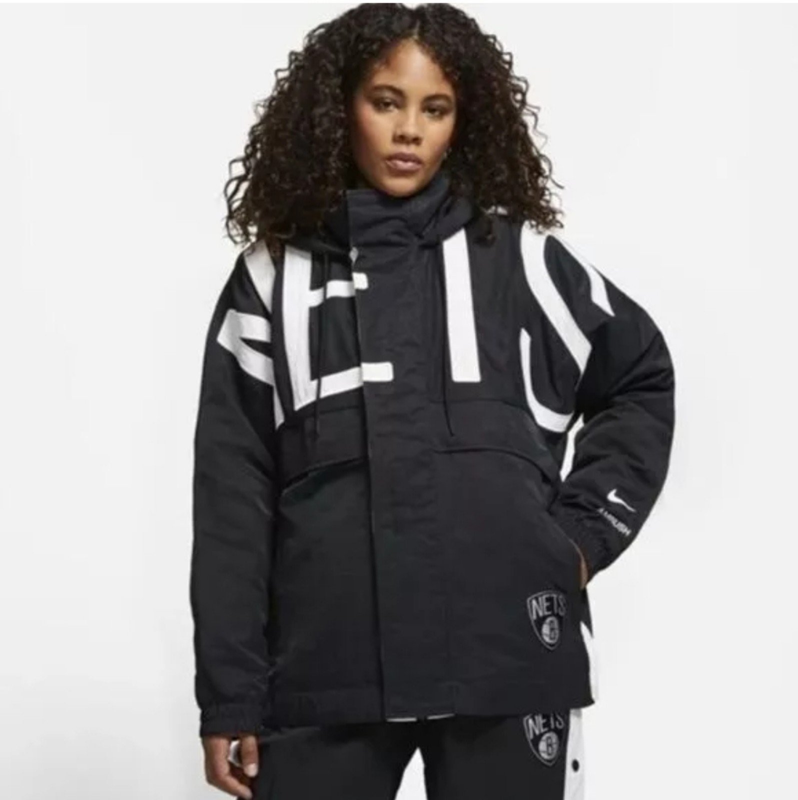 Nike x Ambush NBA Collection Nets Jacket 'Black'