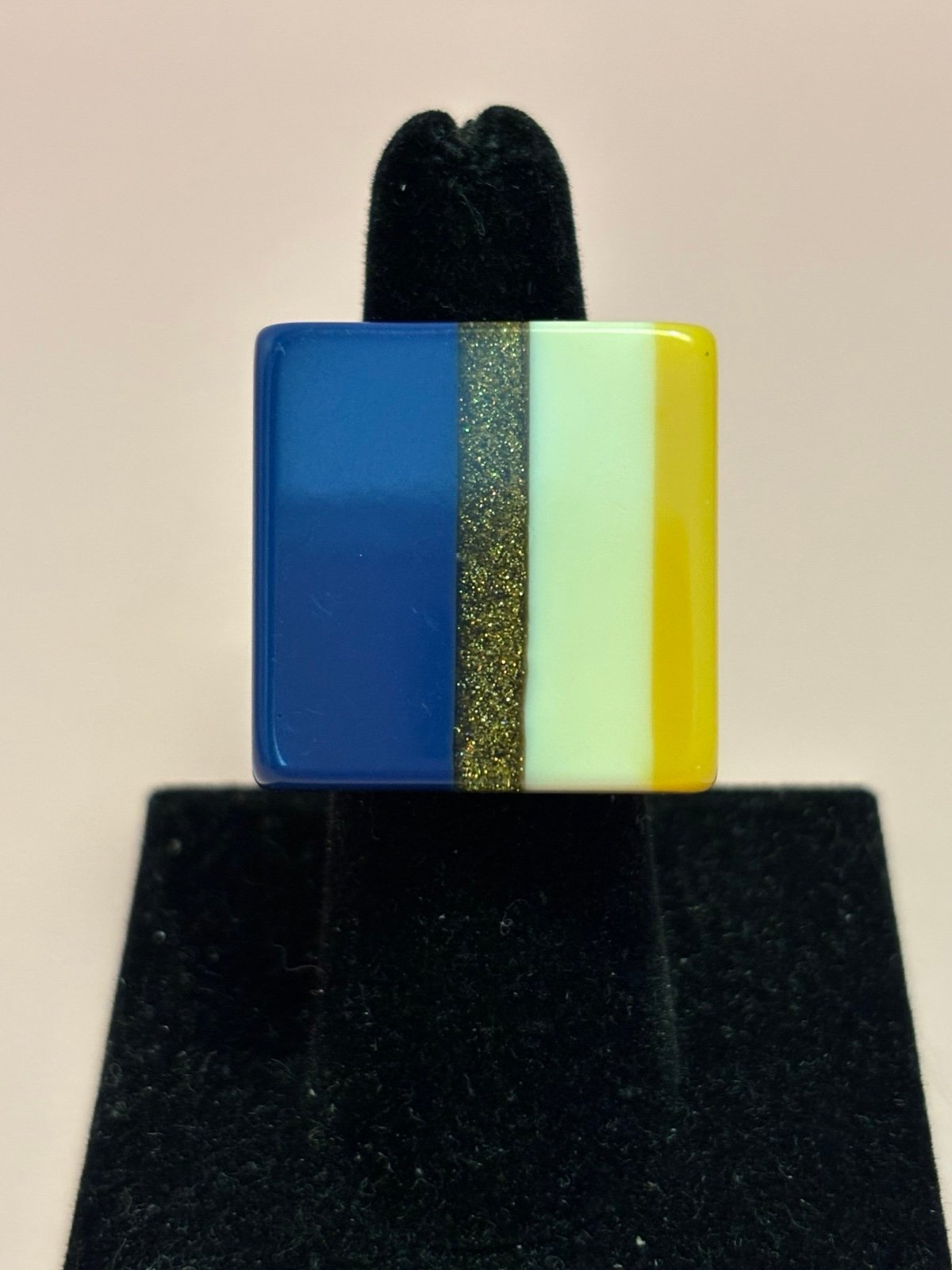 Kate Spade Layered Lucite Ring Sz 6.5/7