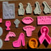 Lot of 149 silicone molds