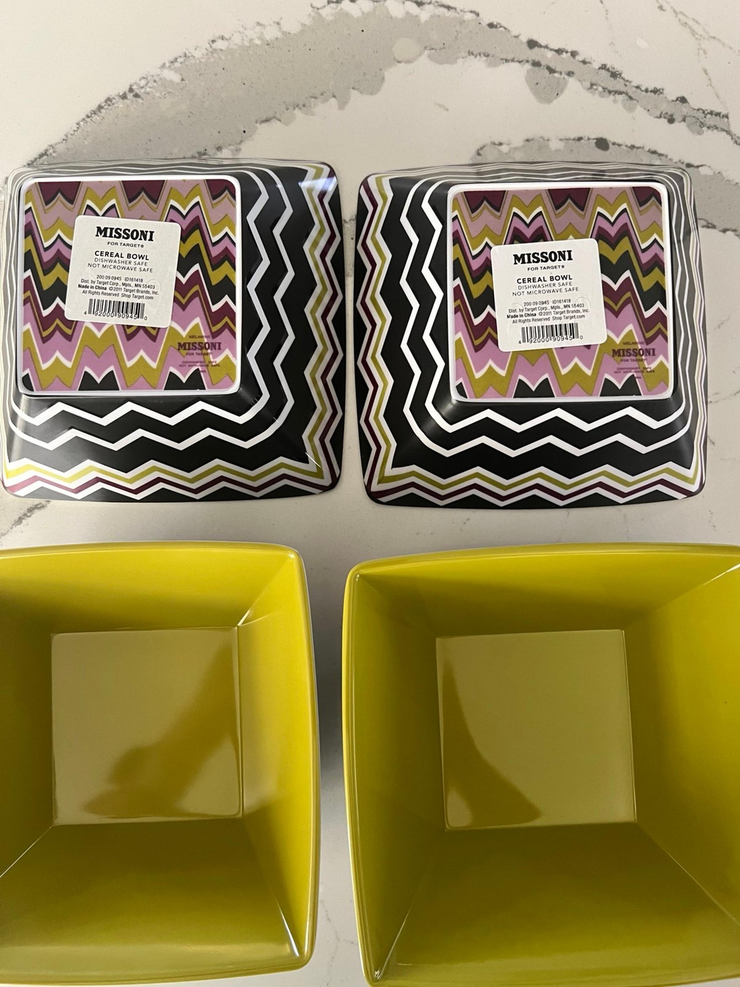 Missoni Cereal Bowls