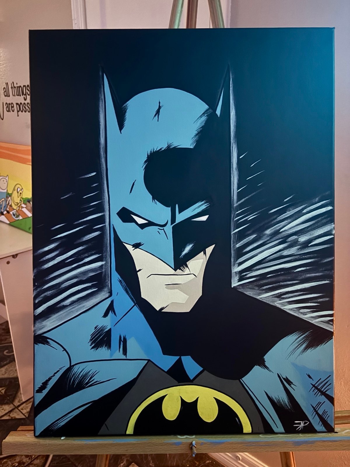 Batman painting
