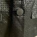 Long Tall Sally NWT Sparkly Jacquard Jacket Black One Button- Size 12