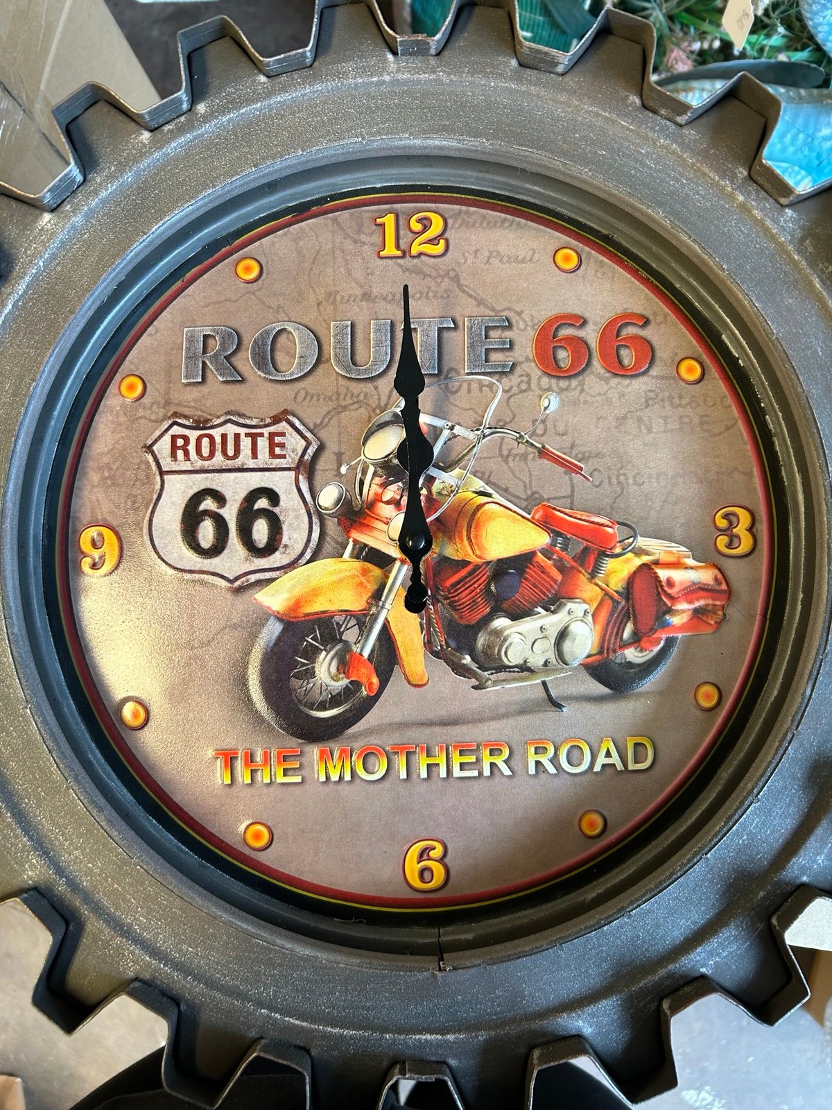 Route 66 clock