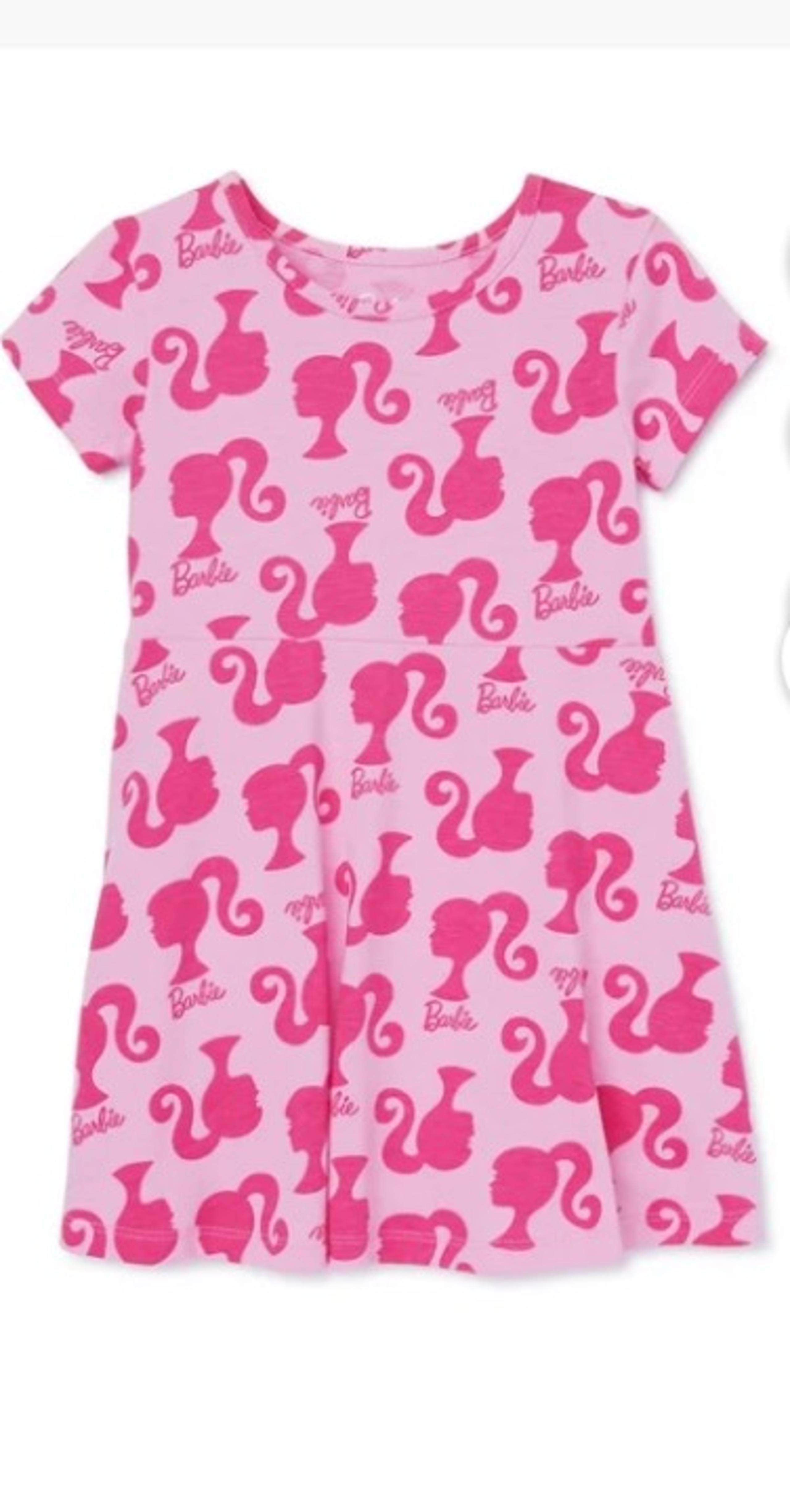 Barbie Toddler Girl Print Skater Dress