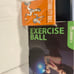 UBRNfit Exercise Ball + Exercise Cards