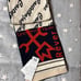 CASTELBAJAC Logo Scarf, Free Size