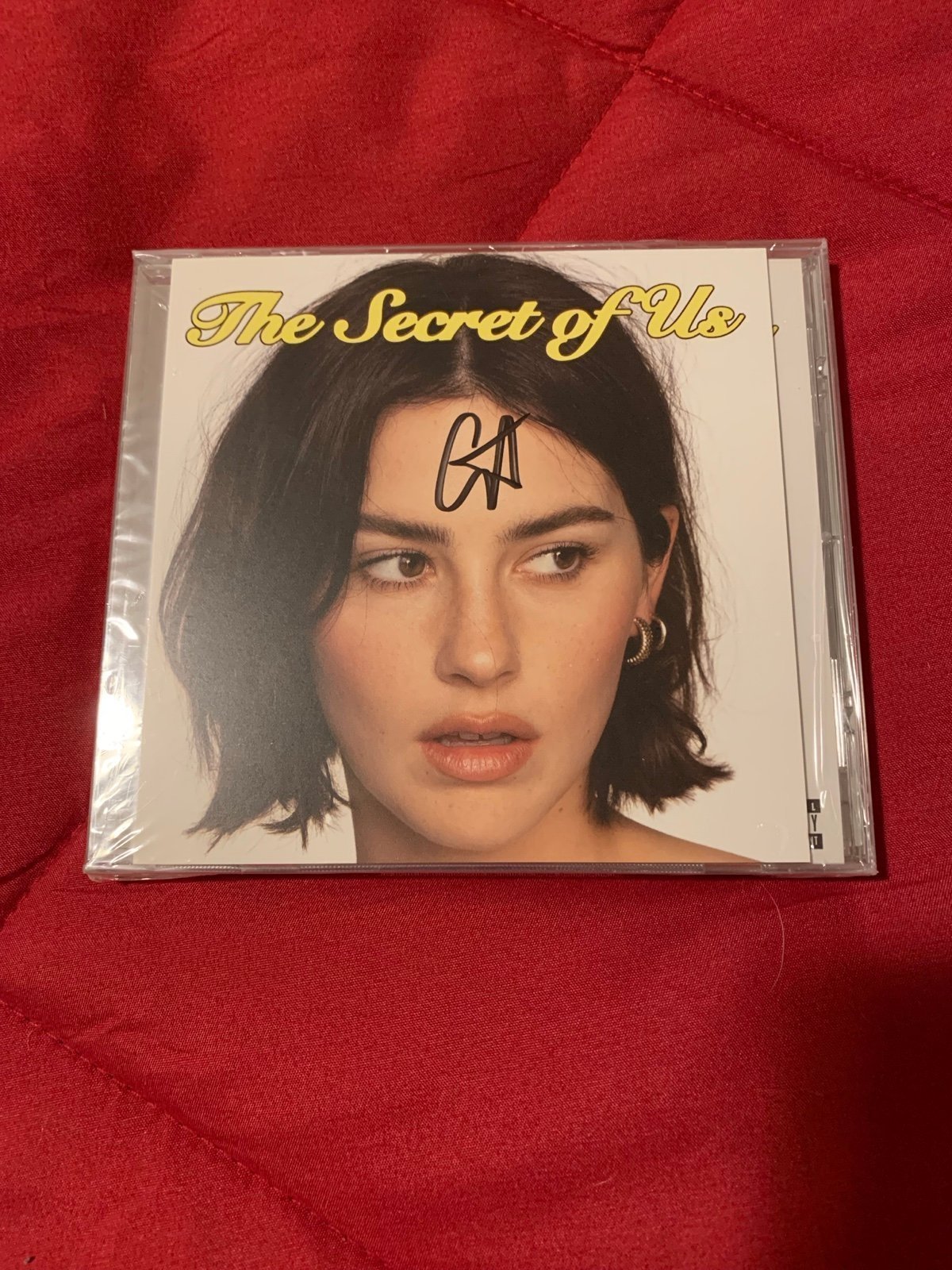 gracie abrams The Secret of us サイン CD