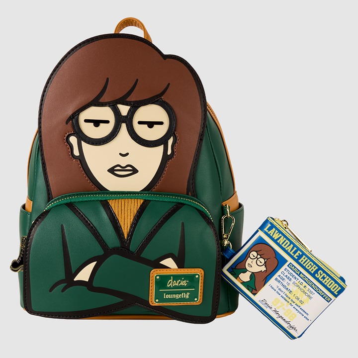 Daria Cosplay Mini Backpack with Coin Bag