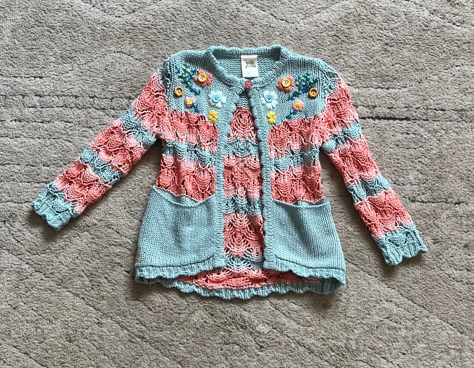 Wild Flower Cardigan 2T