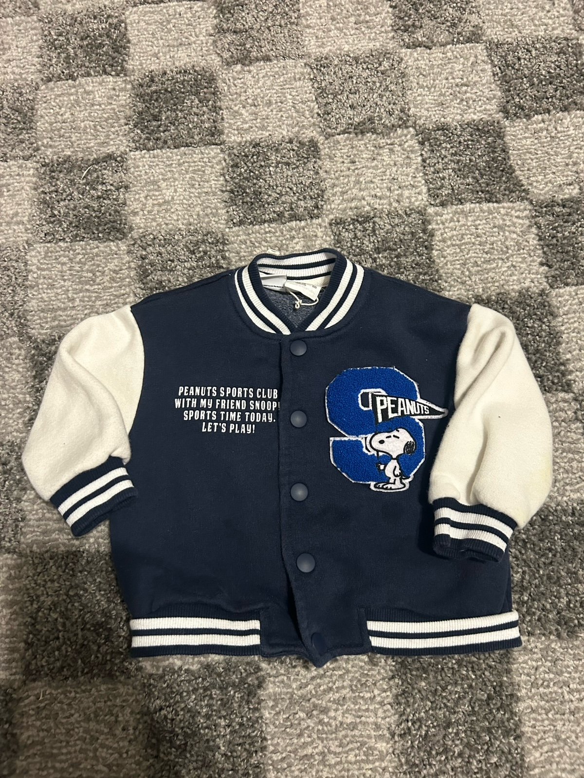Zara snoopy jacket