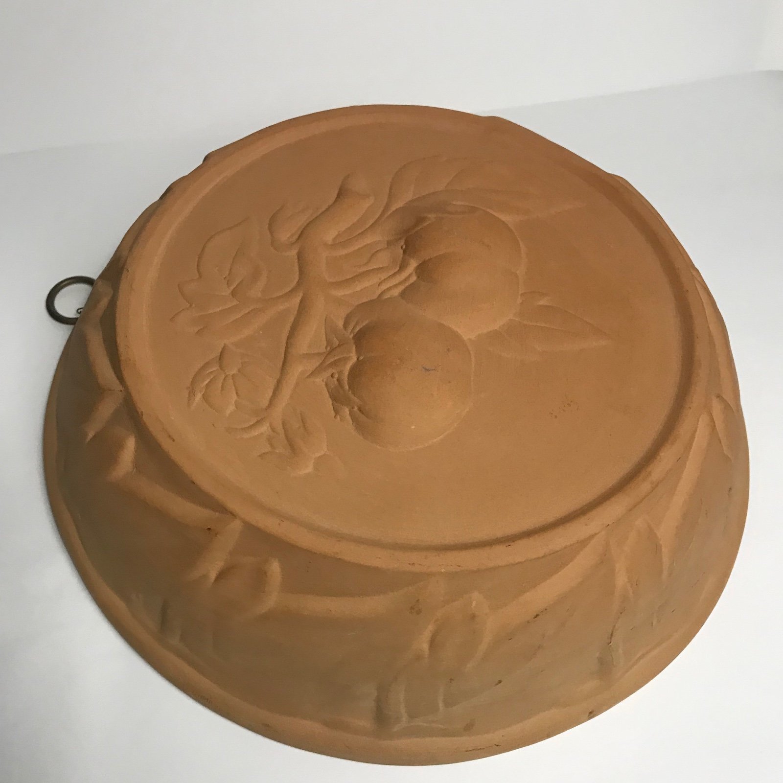ABC BASSANO Apples Italian WALL HANGING DECOR Terracotta Clay MOLD Made In Italy
