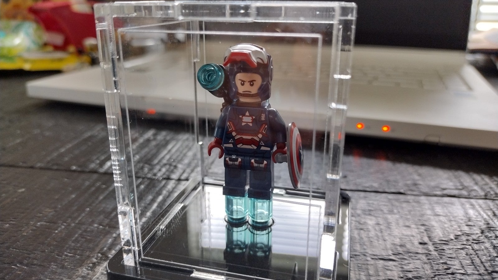 LEGO Selfmade Iron Patriot with Steve Rogers Captain America