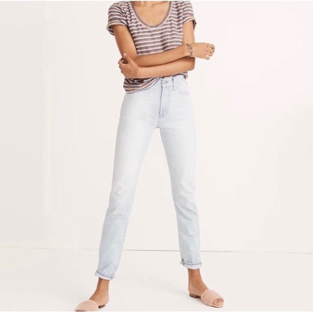 Madewell The Perfect Vintage High Rise Jean in Fitzgerald Wash Size 24