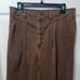 Vtg NWT Mckenzie Tribe Whiskey Brown Western Style Chinos Men's 34x37U