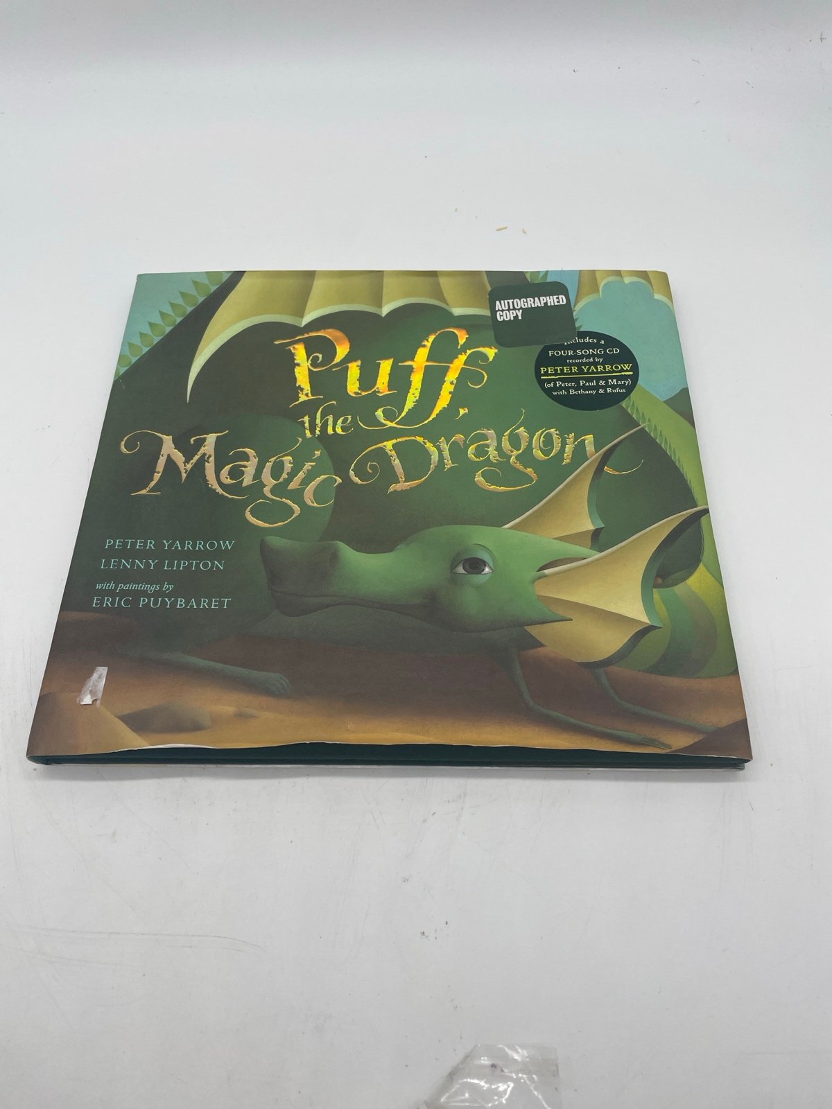 Puff the Magic Dragon with CD, 2007 signed first edition, by Peter Yarrow