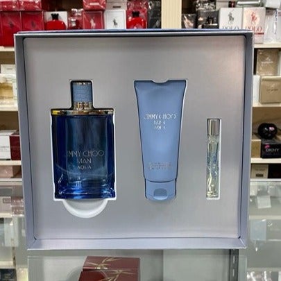 JIMMY CHOO AQUA 3PCS GIFTSET FOR MEN