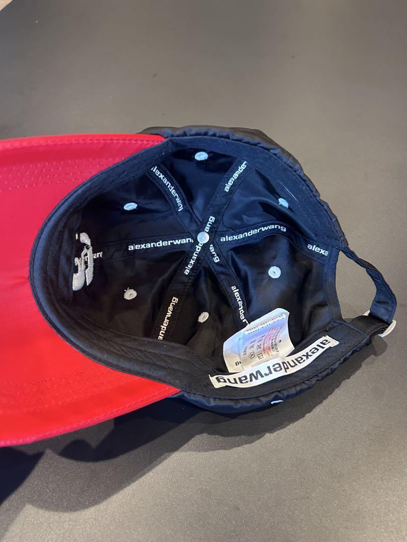 Alexander Wang Black Nylon Baseball Cap Hats